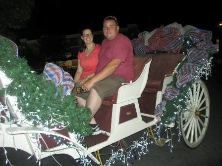 At Heritage Carriage Rides take a joy ride with your favorite person/people!
