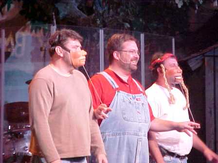 You might even become part of the Comedy Barn Show during one of their audience participation segments!