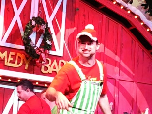 This Comedy Barn Christmas comedian will have the entire family rolling down the isles with laughter!