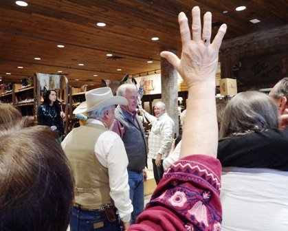 The epitome of Cowboy Church praise happens annually at Stages West Western Store in Pigeon Forge, TN