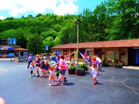 The Mayfest Maypole is a hit for everyone!