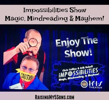 What you see during this amazing presentation is Smoky Mountain Impossibilities.