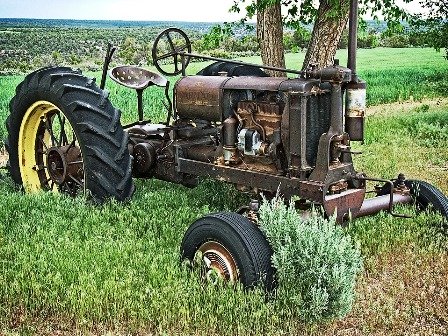 Check out the Wears Valley Fall Festival tractor and other antique cars and machinery.